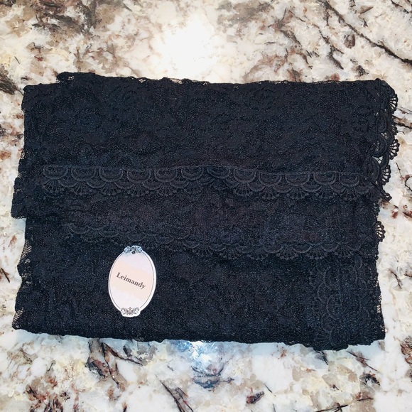 NEW Black Lace Veil / Scarf - Picture 7 of 7
